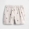 Shorts i återvunnen flanell för barn