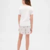 Shorts i återvunnen flanell för barn