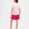 Shorts i återvunnen flanell för barn