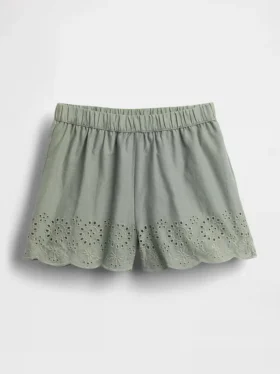 Shorts med öljettkant för Baby & Småbarn