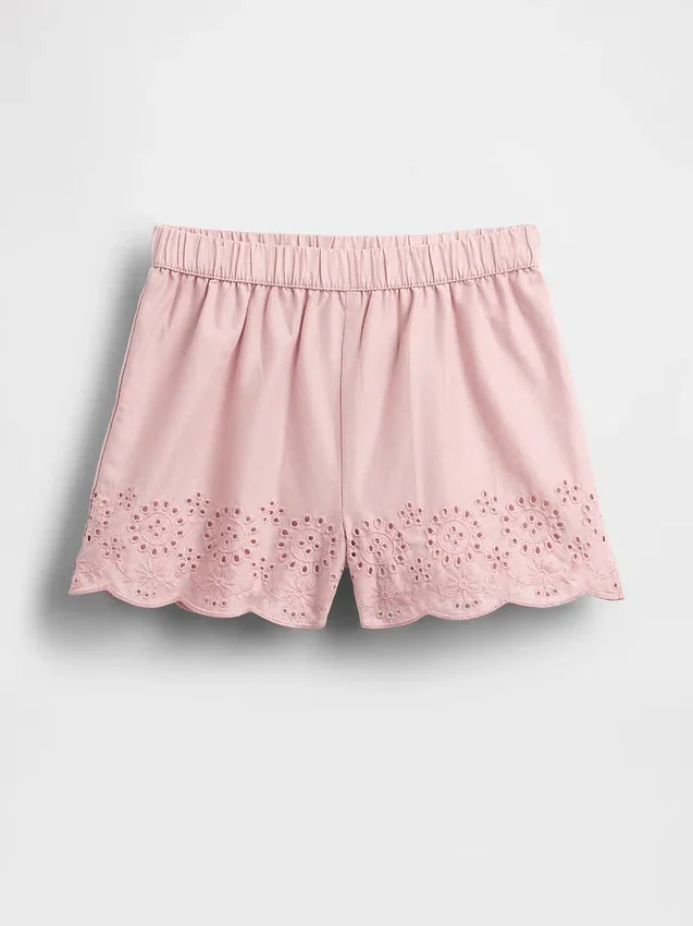 Shorts med öljettkant för Baby & Småbarn