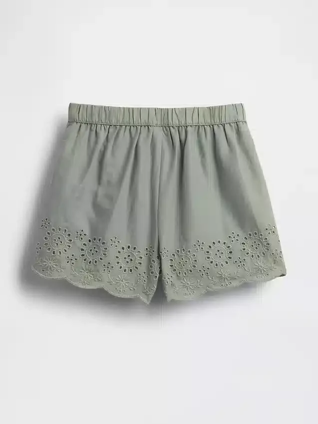 Shorts med öljettkant för Baby & Småbarn