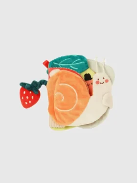 Silly Snail – mjuk sensorisk bok