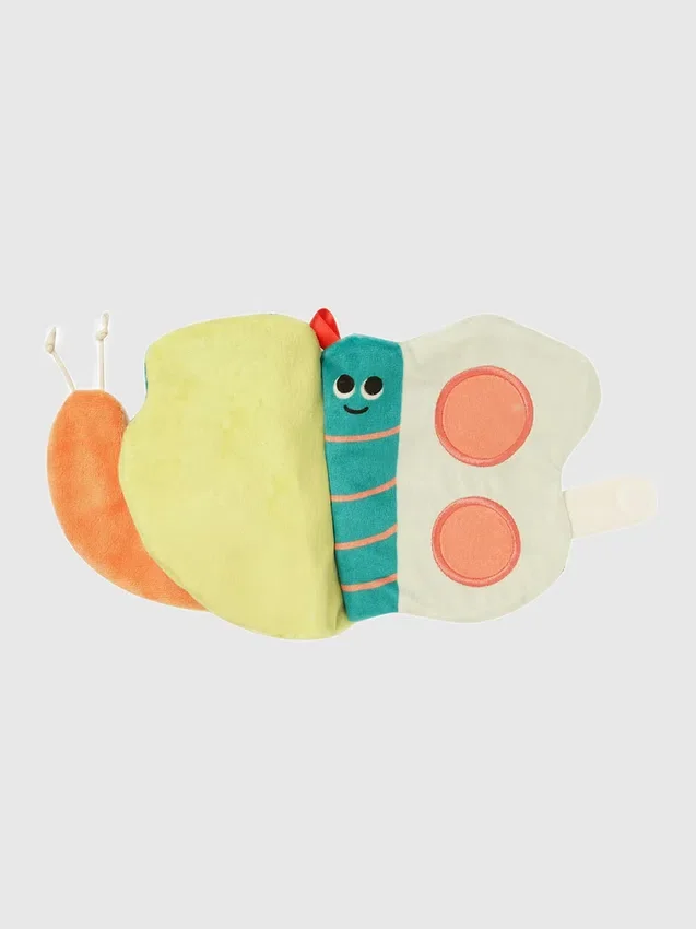 Silly Snail – mjuk sensorisk bok