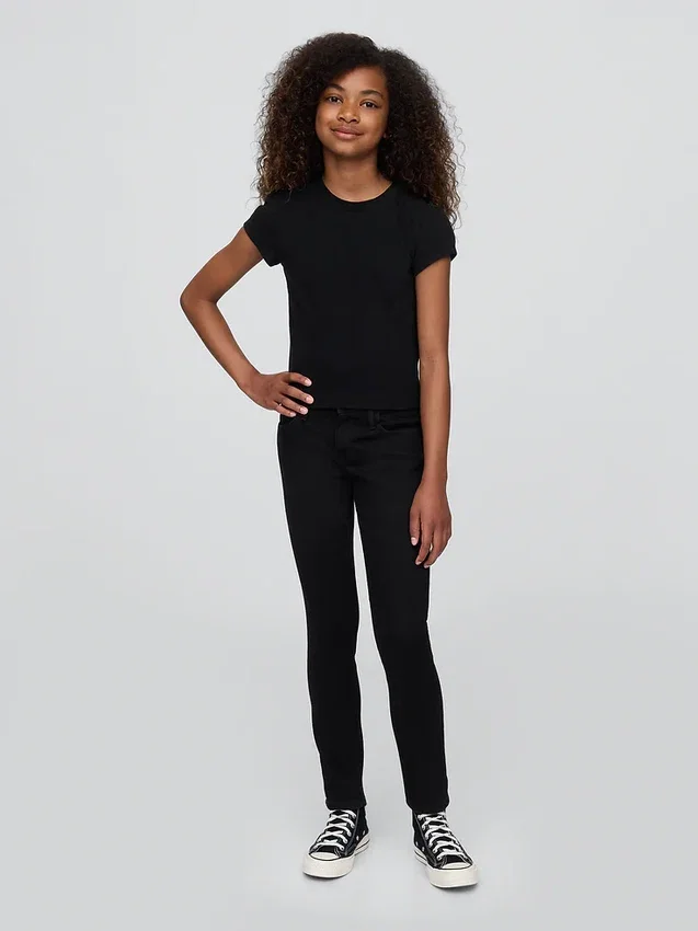 Skinnyjeans för barn med medelhög midja