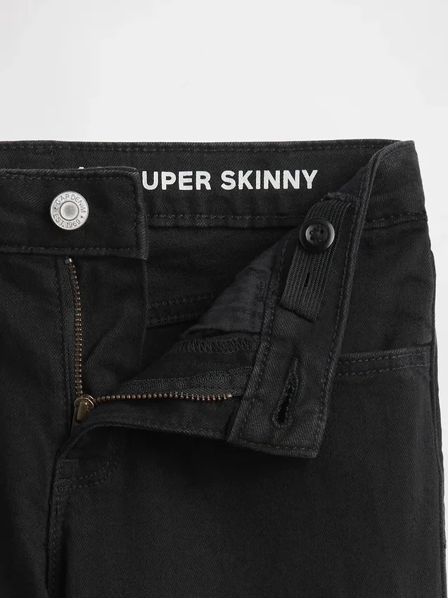 Skinnyjeans för barn med medelhög midja