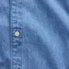 Skjorta i denim med avslappnad passform och rak nederkant