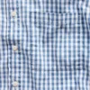 Skjorta i gingham-denim med avslappnad passform och rak nederkant