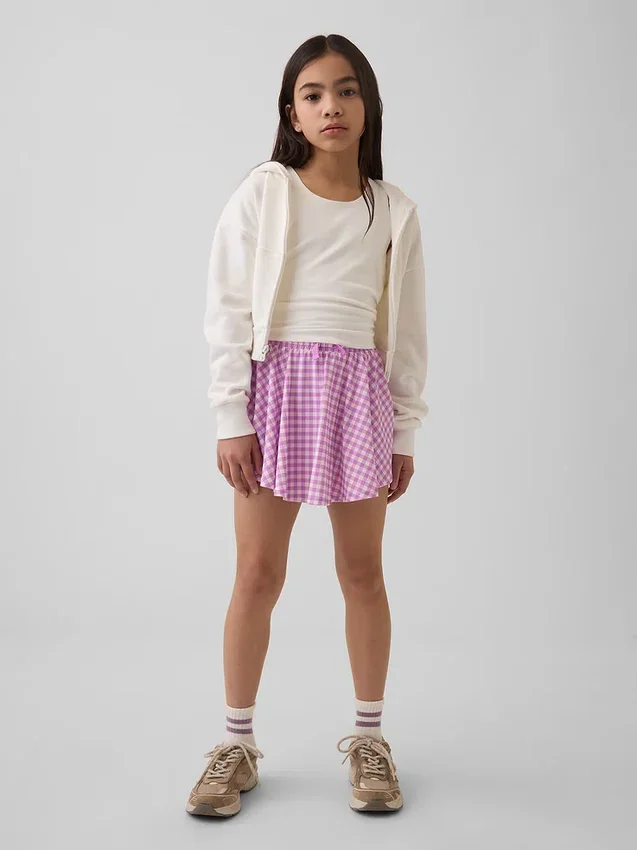 Skort för barn med fjärilsdesign