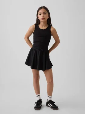 Skort för barn med fjärilsdesign