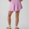 Skort för barn med fjärilsdesign