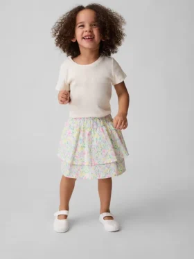 Skort med dubbla volanger för Baby & Småbarn