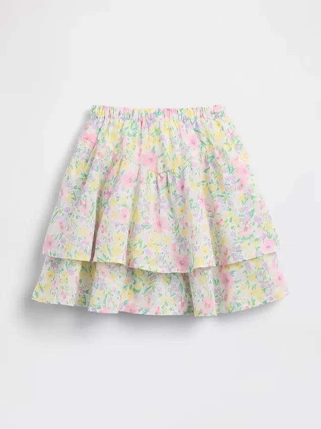Skort med dubbla volanger för Baby & Småbarn