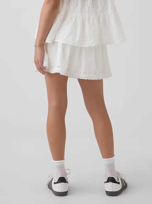Skort med öglemönster för barn