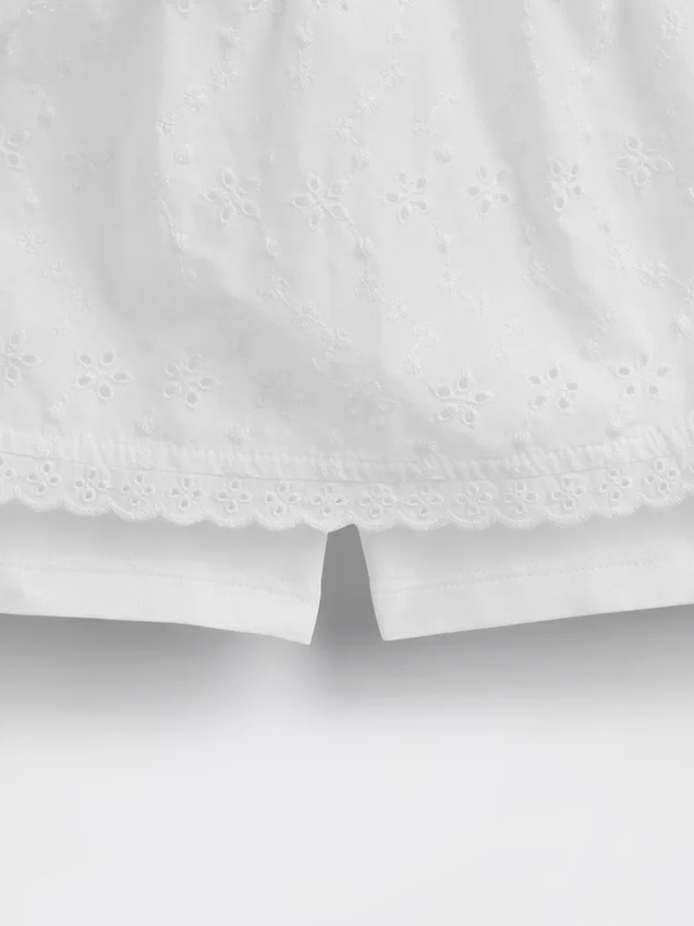 Skort med öglemönster för barn