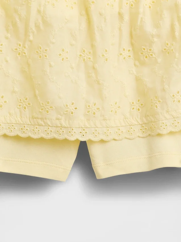Skort med öglemönster för barn