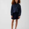 Skort med vikbar midja för barn