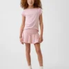 Skort med vikbar midja för barn
