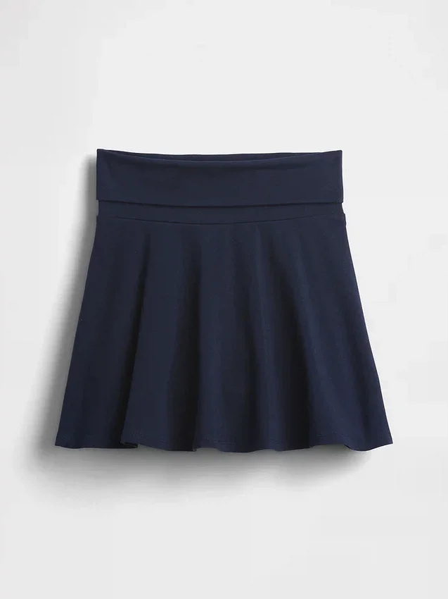 Skort med vikbar midja för barn
