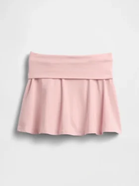 Skort med vikbar midja för barn