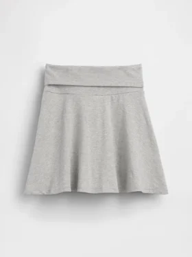 Skort med vikbar midja för barn