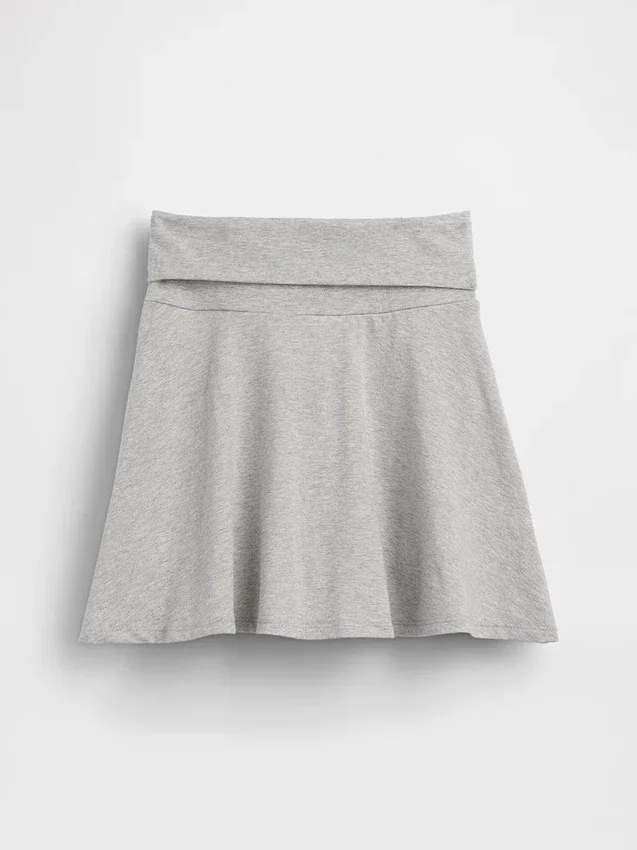 Skort med vikbar midja för barn