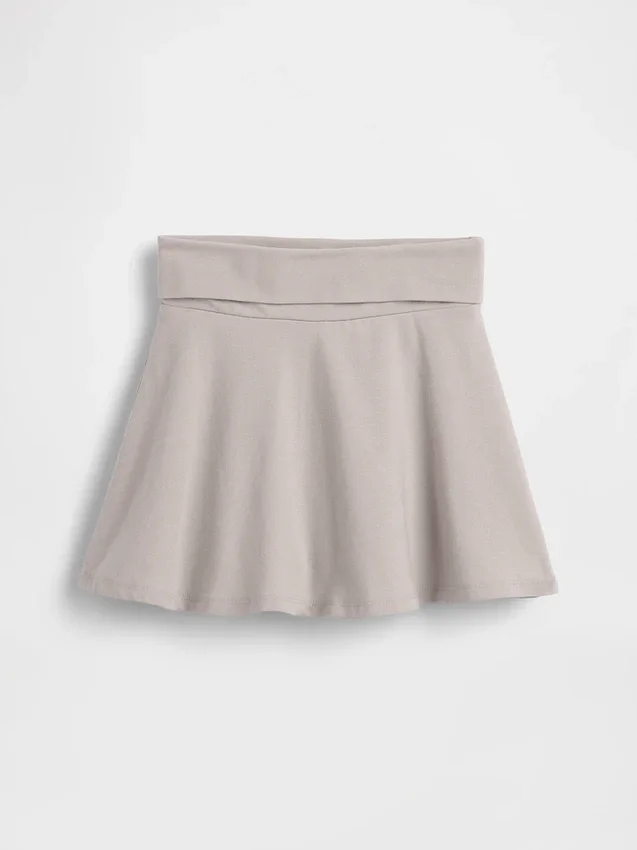Skort med vikbar midja för barn