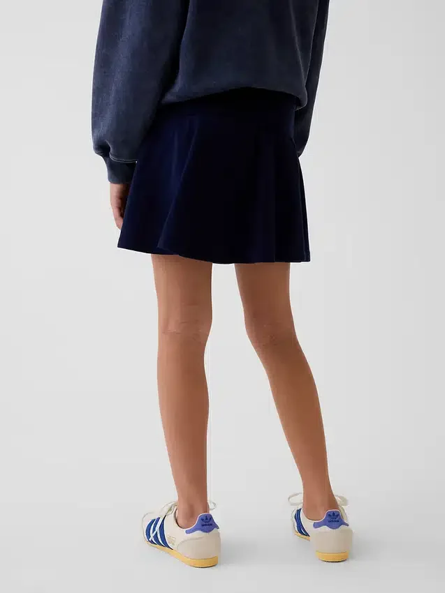 Skort med vikbar midja för barn