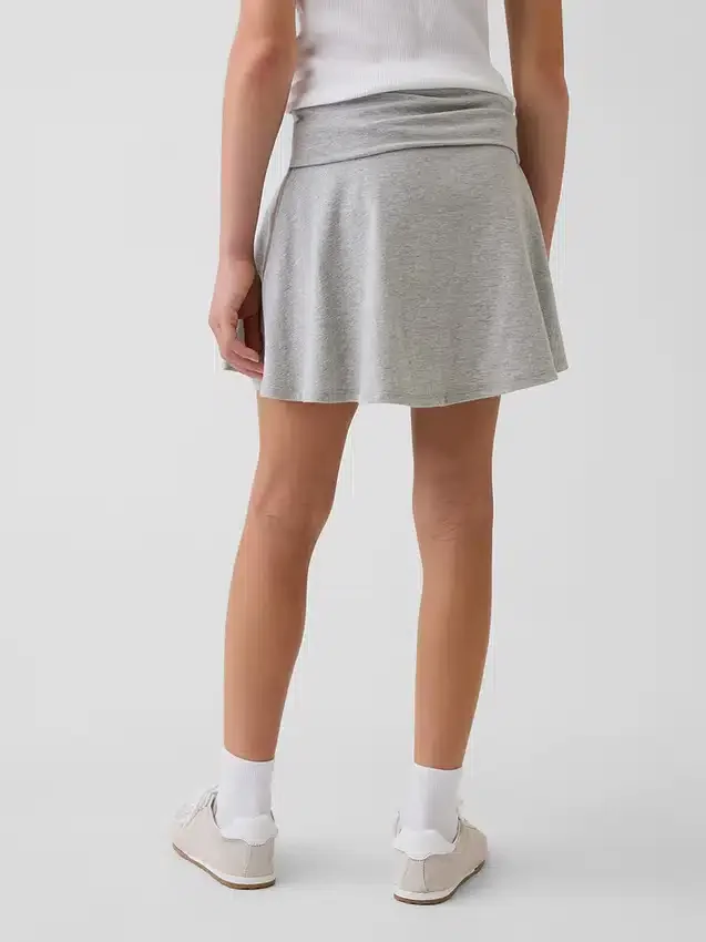 Skort med vikbar midja för barn