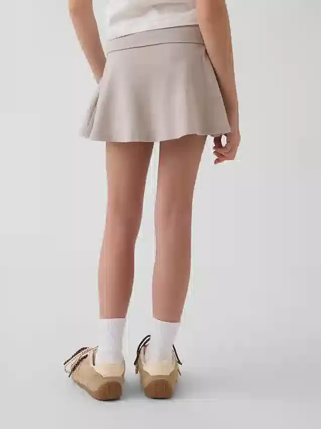 Skort med vikbar midja för barn
