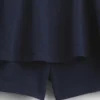 Skort med vikbar midja för barn