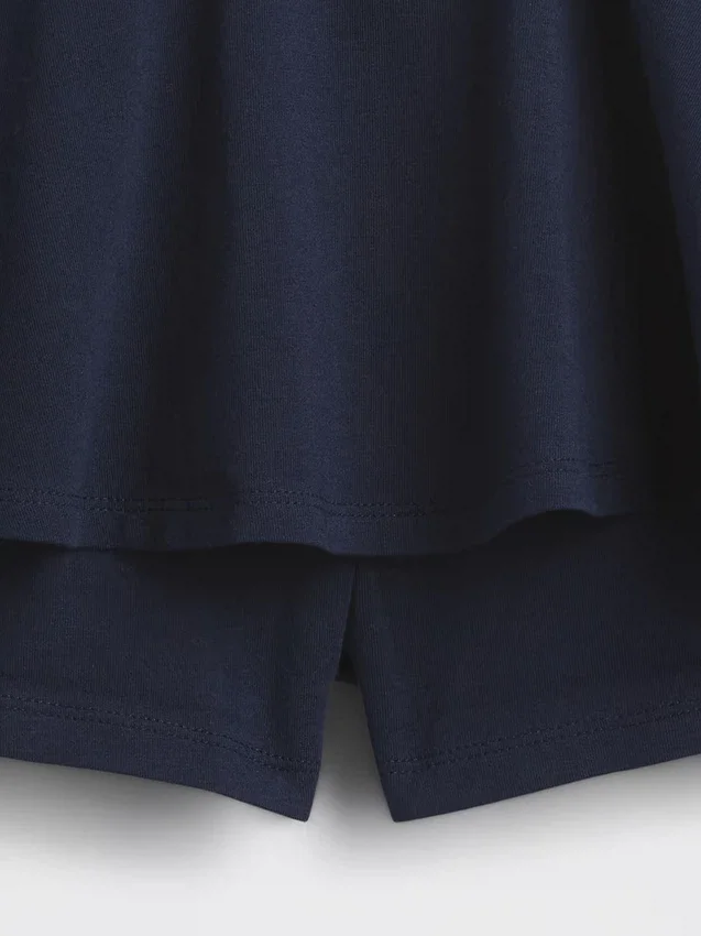 Skort med vikbar midja för barn