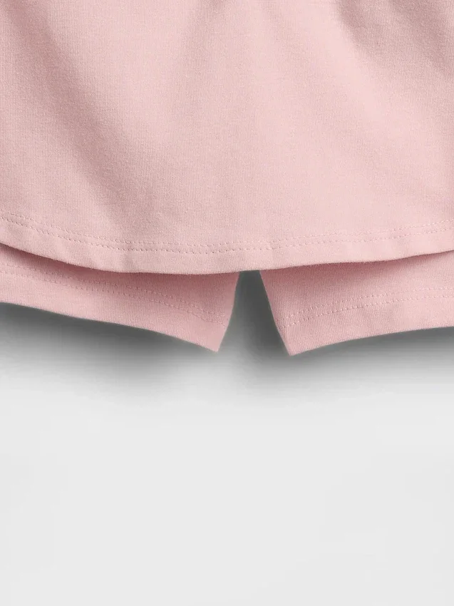 Skort med vikbar midja för barn