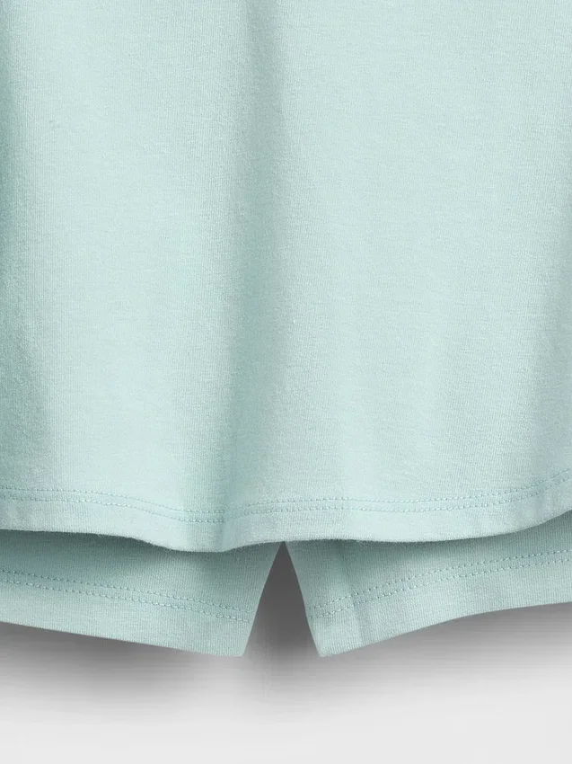 Skort med vikbar midja för barn