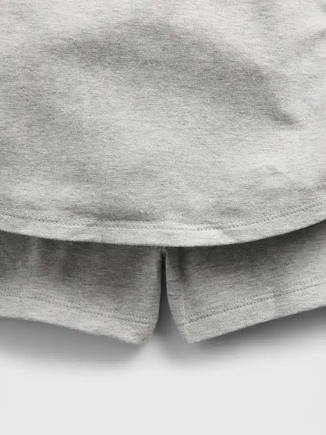 Skort med vikbar midja för barn