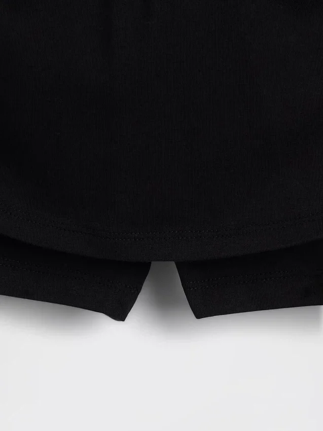 Skort med vikbar midja för barn