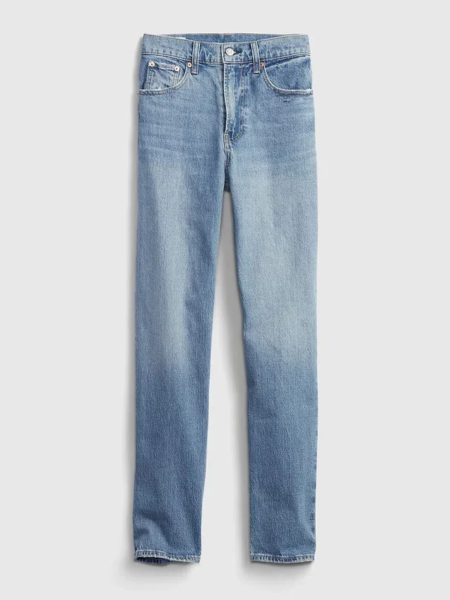 Sky High-jeans med raka ben