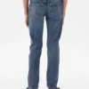 Slim-fit-Jeans för barn med riv- och lappfunktion