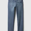 Slim-fit-Jeans för barn med riv- och lappfunktion