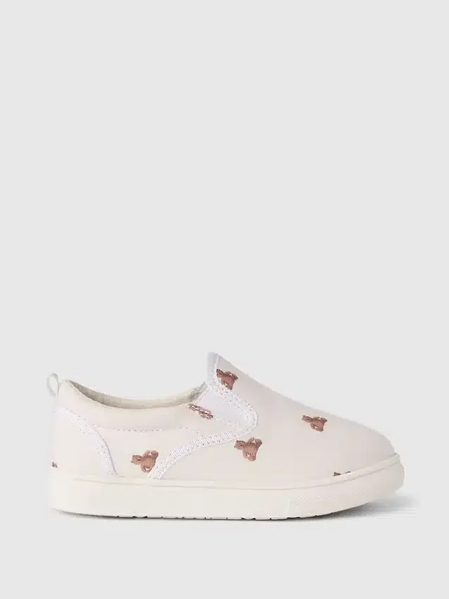 Slip-on-sneakers för Baby & Småbarn med Brannan Bear-motiv