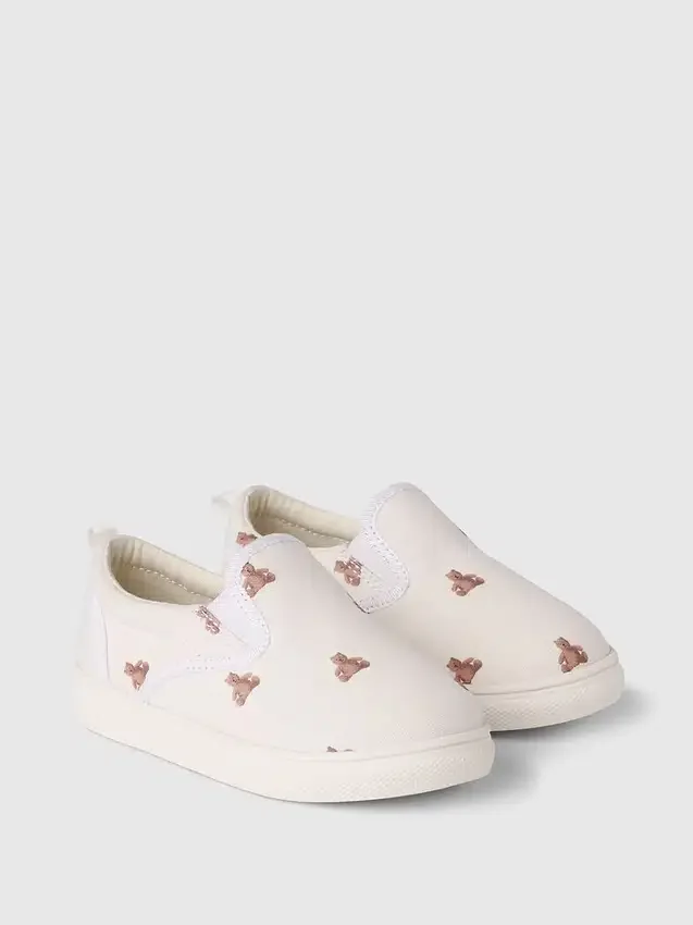 Slip-on-sneakers för Baby & Småbarn med Brannan Bear-motiv