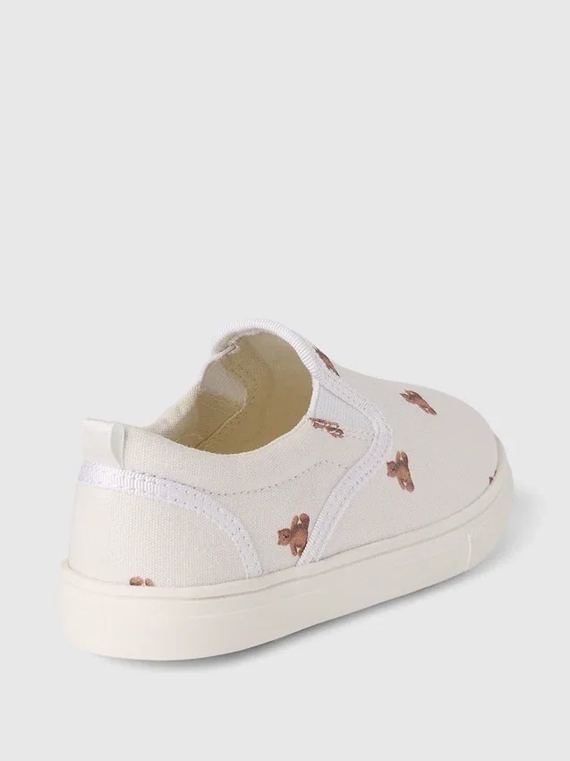 Slip-on-sneakers för Baby & Småbarn med Brannan Bear-motiv