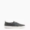 Slip-on-sneakers i canvas med kamouflage för barn