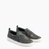 Slip-on-sneakers i canvas med kamouflage för barn