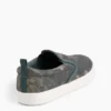 Slip-on-sneakers i canvas med kamouflage för barn
