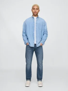 Smal selvedge-Jeans