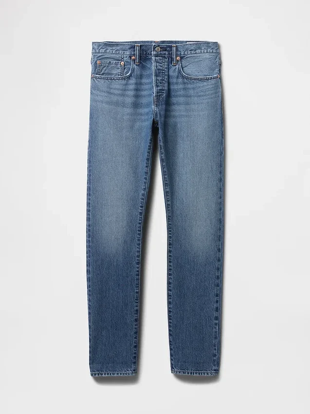 Smal selvedge-Jeans