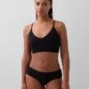 Sömlös bralette med djup urringning