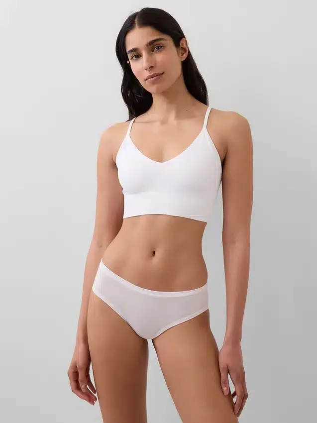 Sömlös bralette med djup urringning