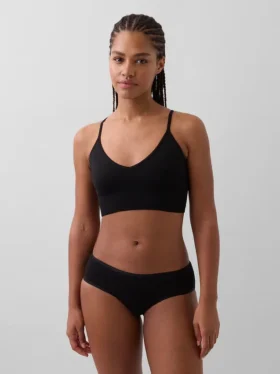Sömlös bralette med djup urringning